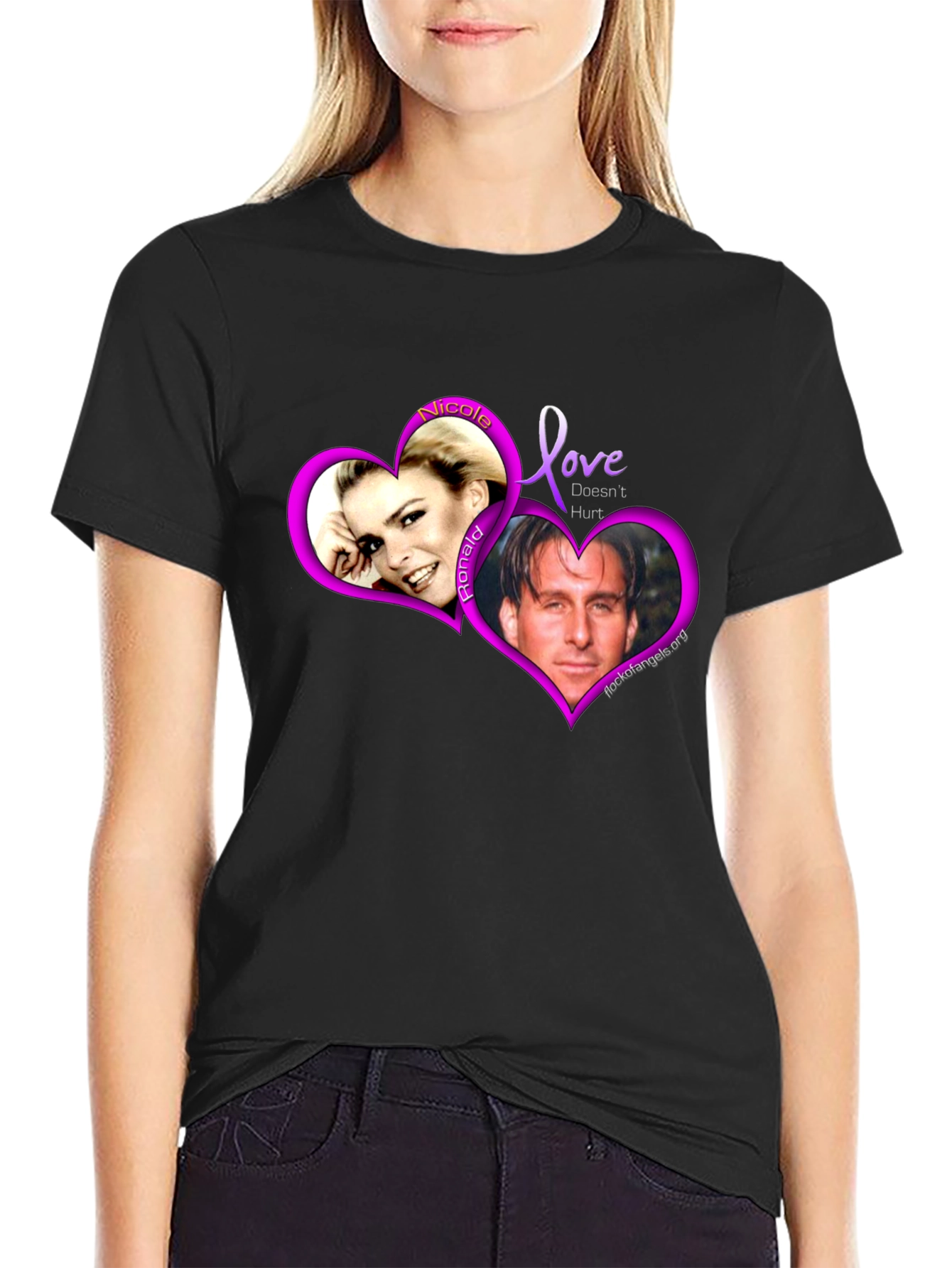 Personalized Love Doesnt Hurt T-Shirt