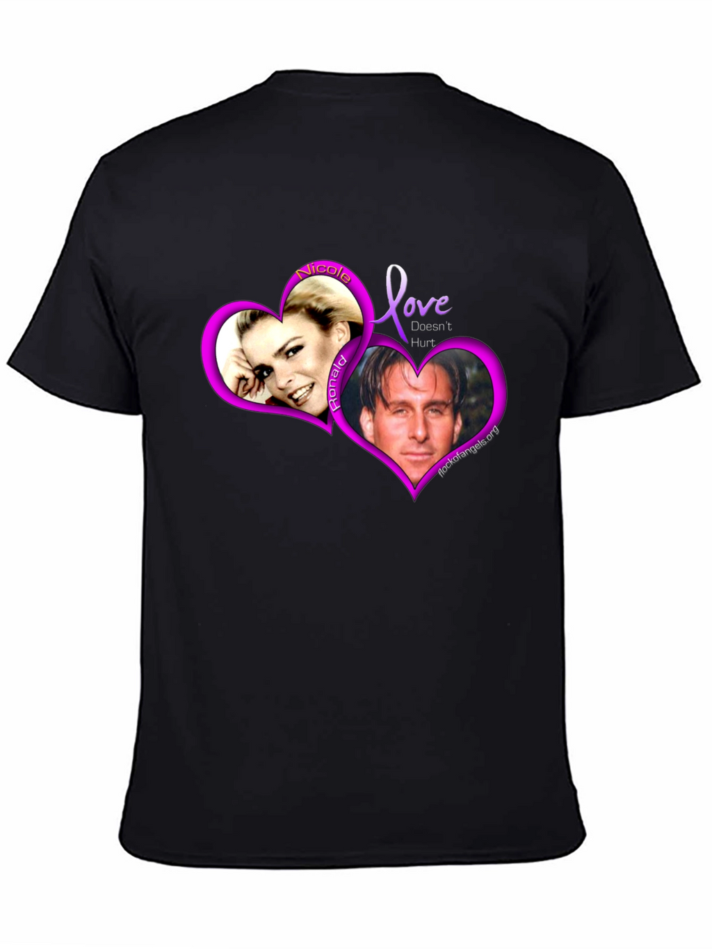 Personalized Love Doesnt Hurt T-Shirt