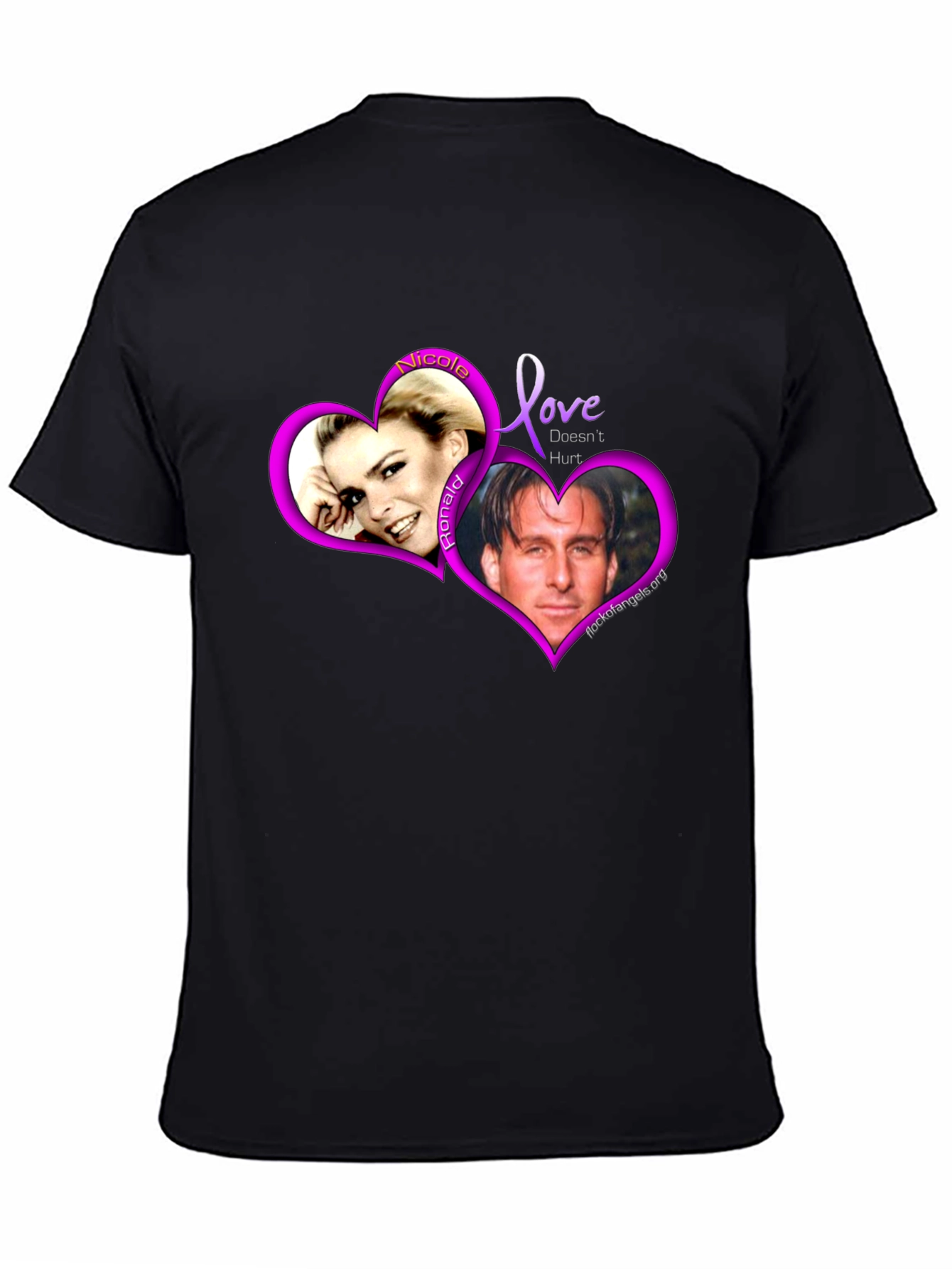 Personalized Love Doesnt Hurt T-Shirt