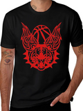 Mens Graphic Tee - Tiger Basketball Design