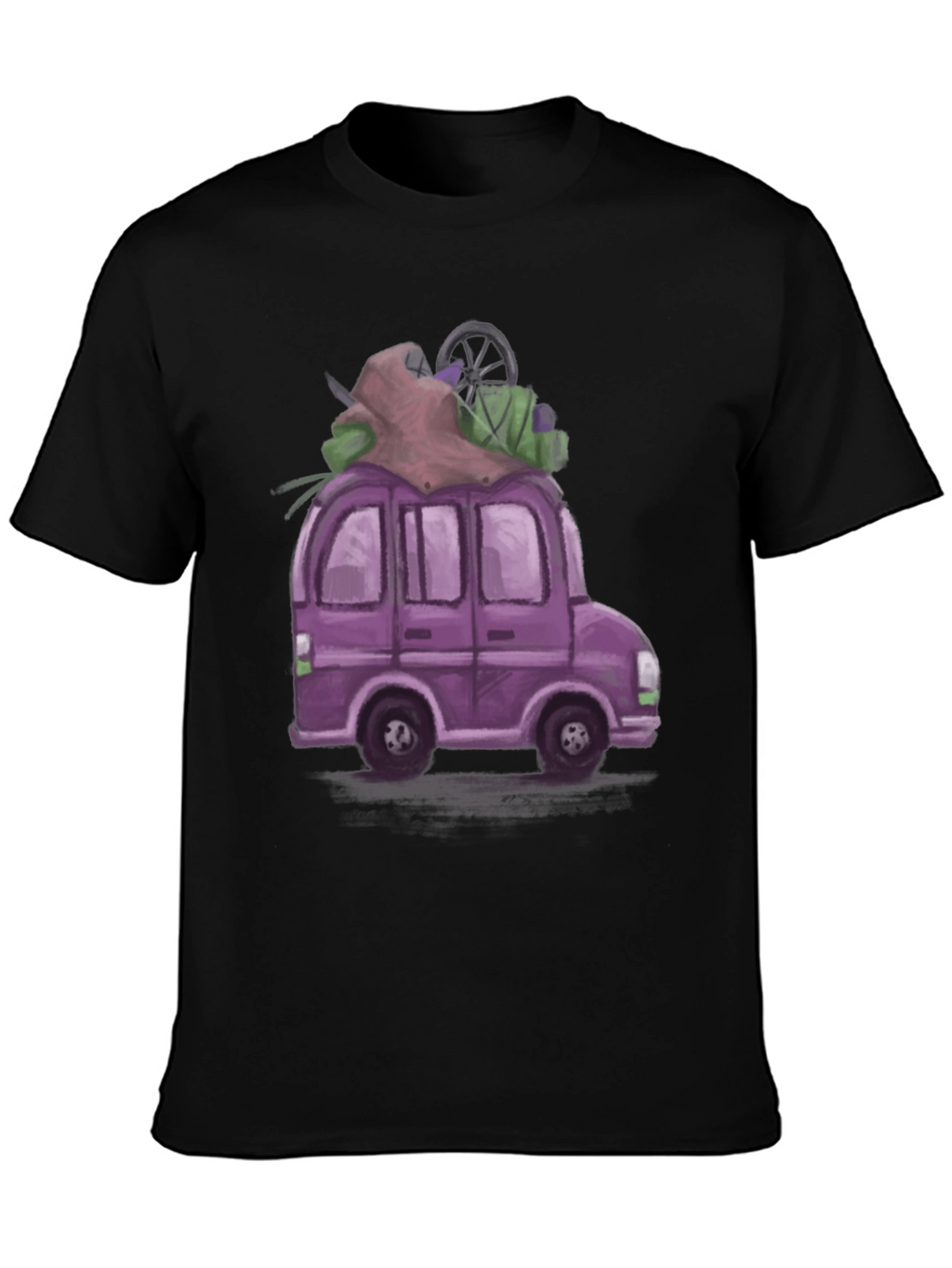 Purple Van T-Shirt - Adventure Ready!