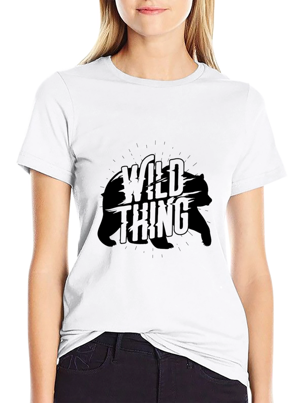 Wild Thing Bear Graphic T-Shirt