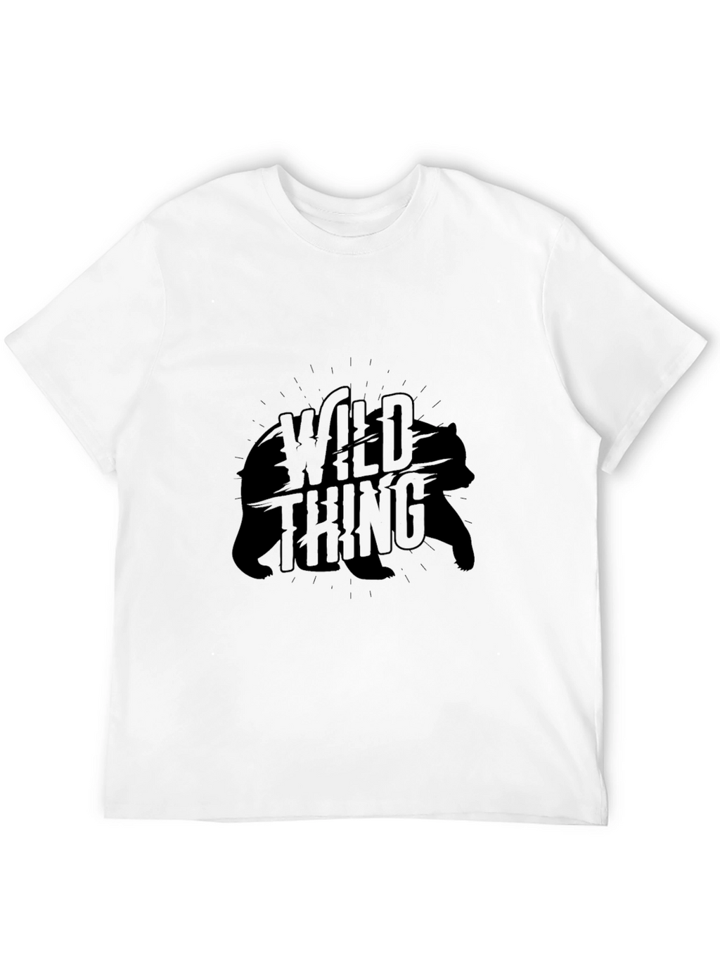 Wild Thing Bear Graphic T-Shirt