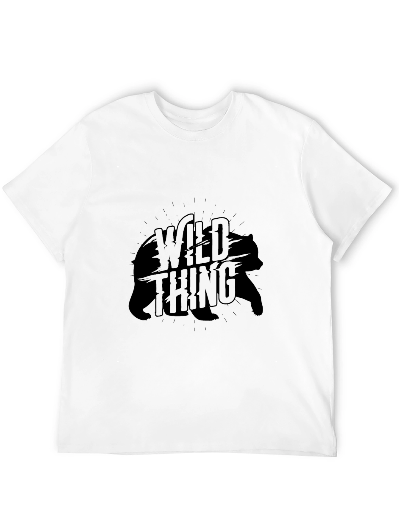 Wild Thing Bear Graphic T-Shirt