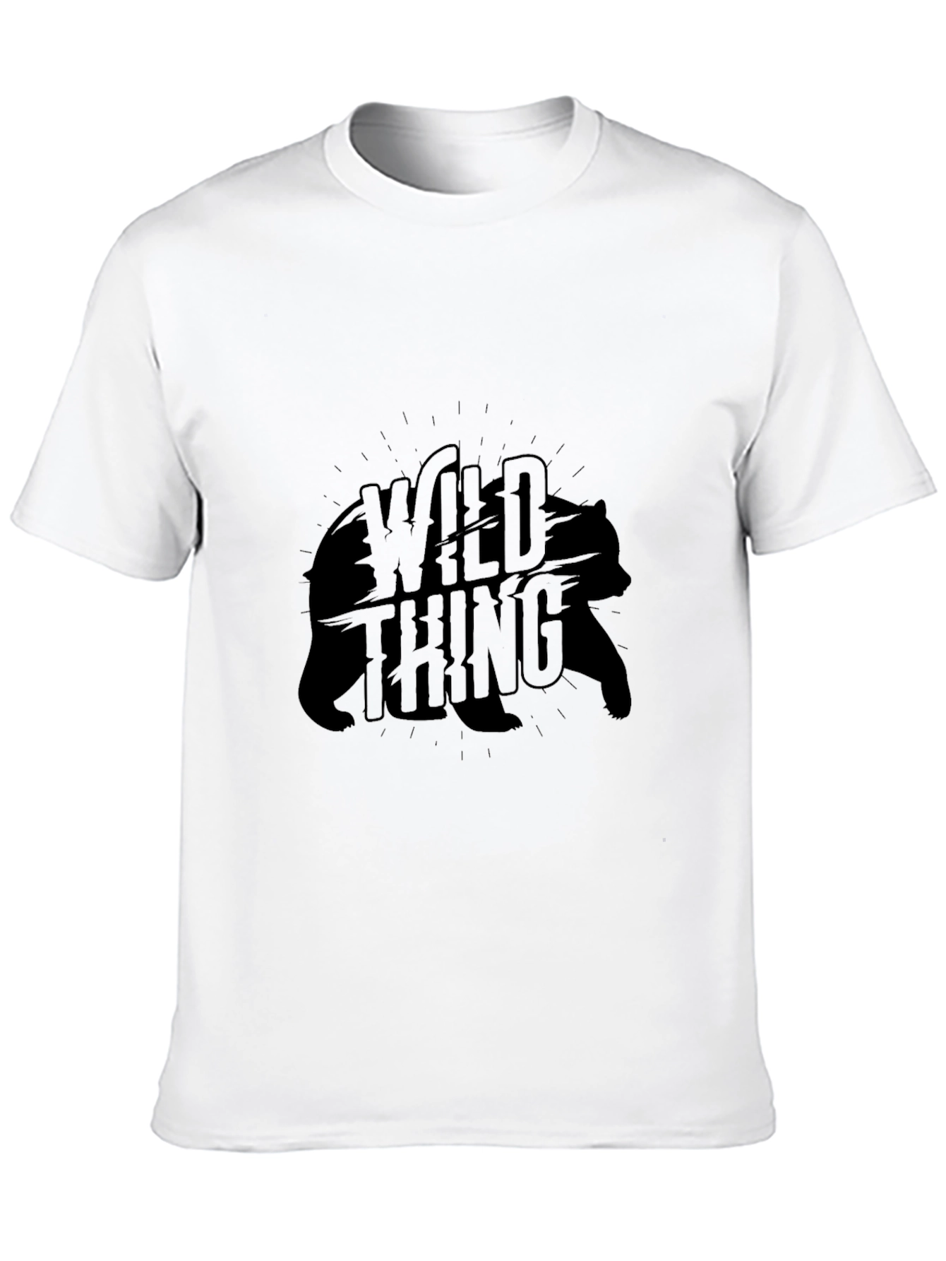 Wild Thing Bear Graphic T-Shirt