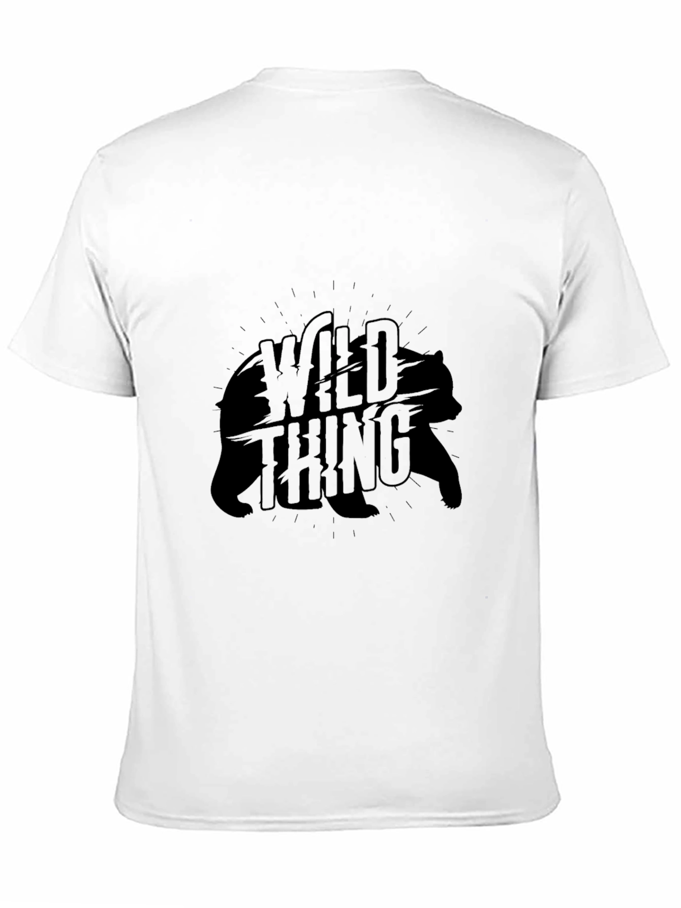 Wild Thing Bear Graphic T-Shirt