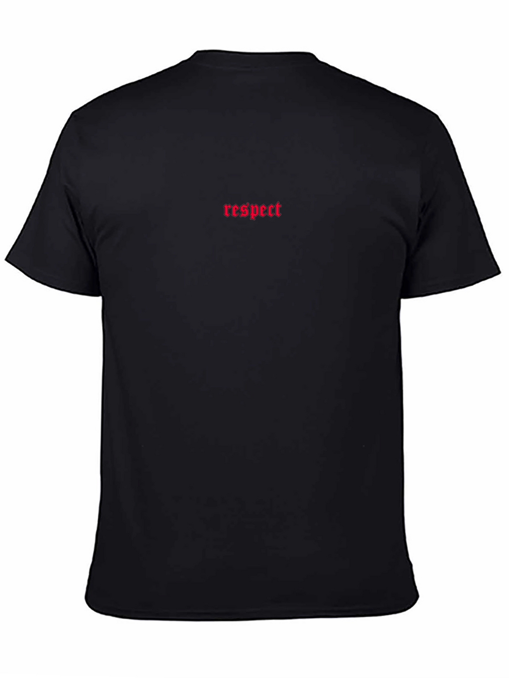 Respect Graphic Tee - Mens Black T-Shirt