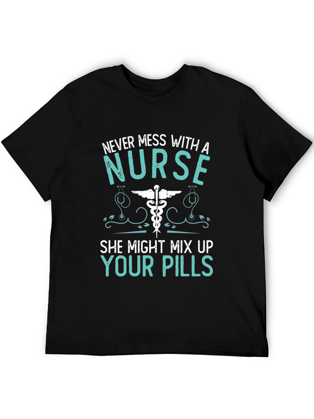 Nurse Mix Up Your Pills Graphic Tee