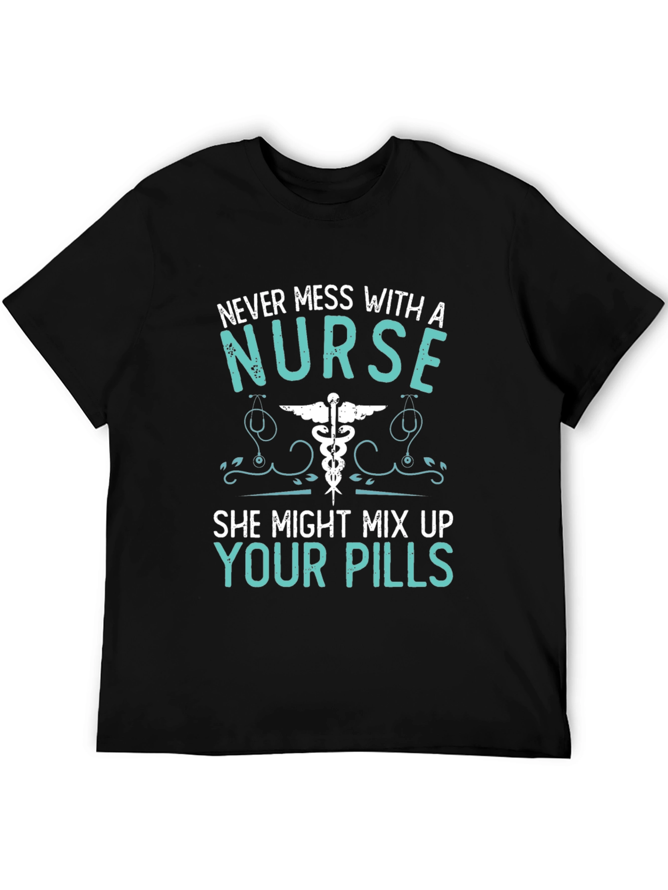Nurse Mix Up Your Pills Graphic Tee