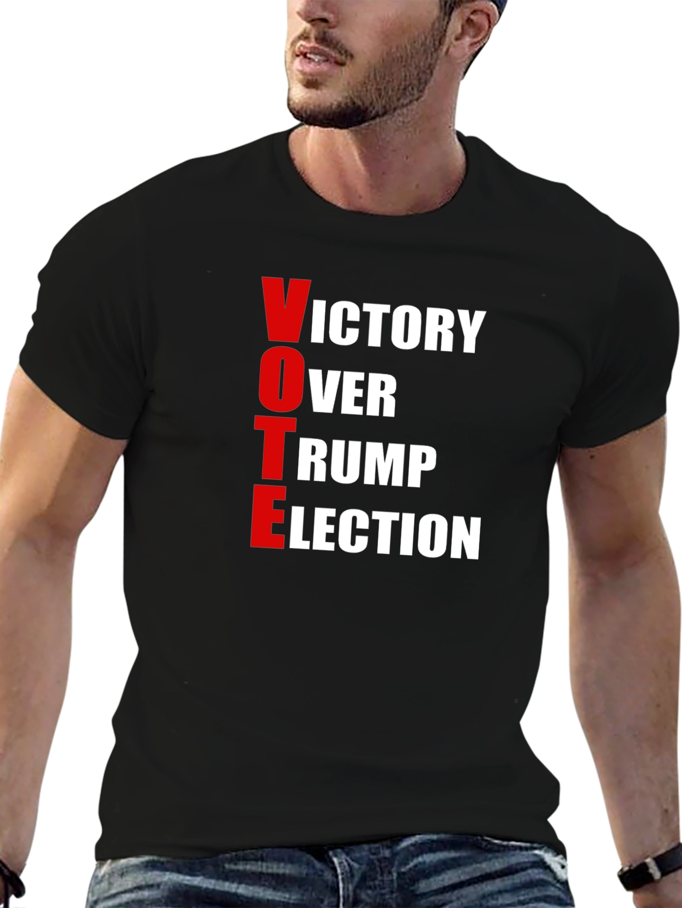 Vote Over Trump Election Graphic Tee
