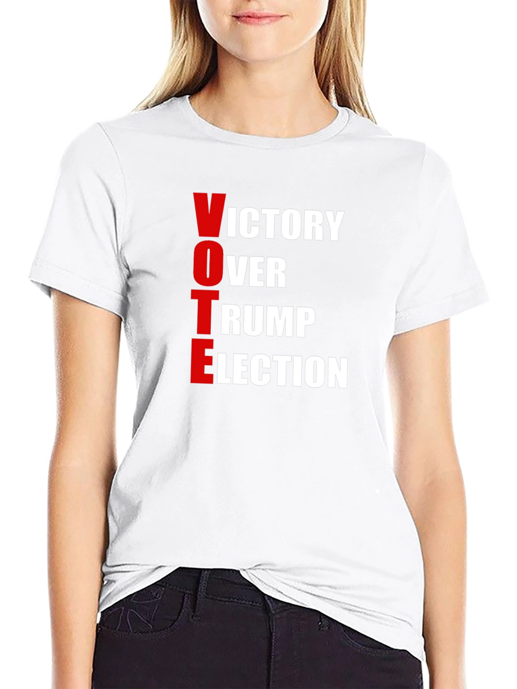 Vote Over Trump Election Graphic Tee