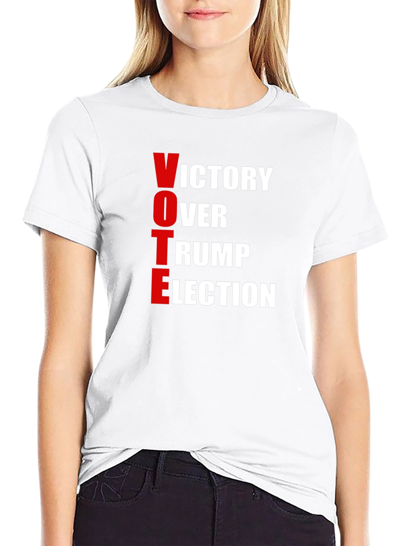 Vote Over Trump Election Graphic Tee