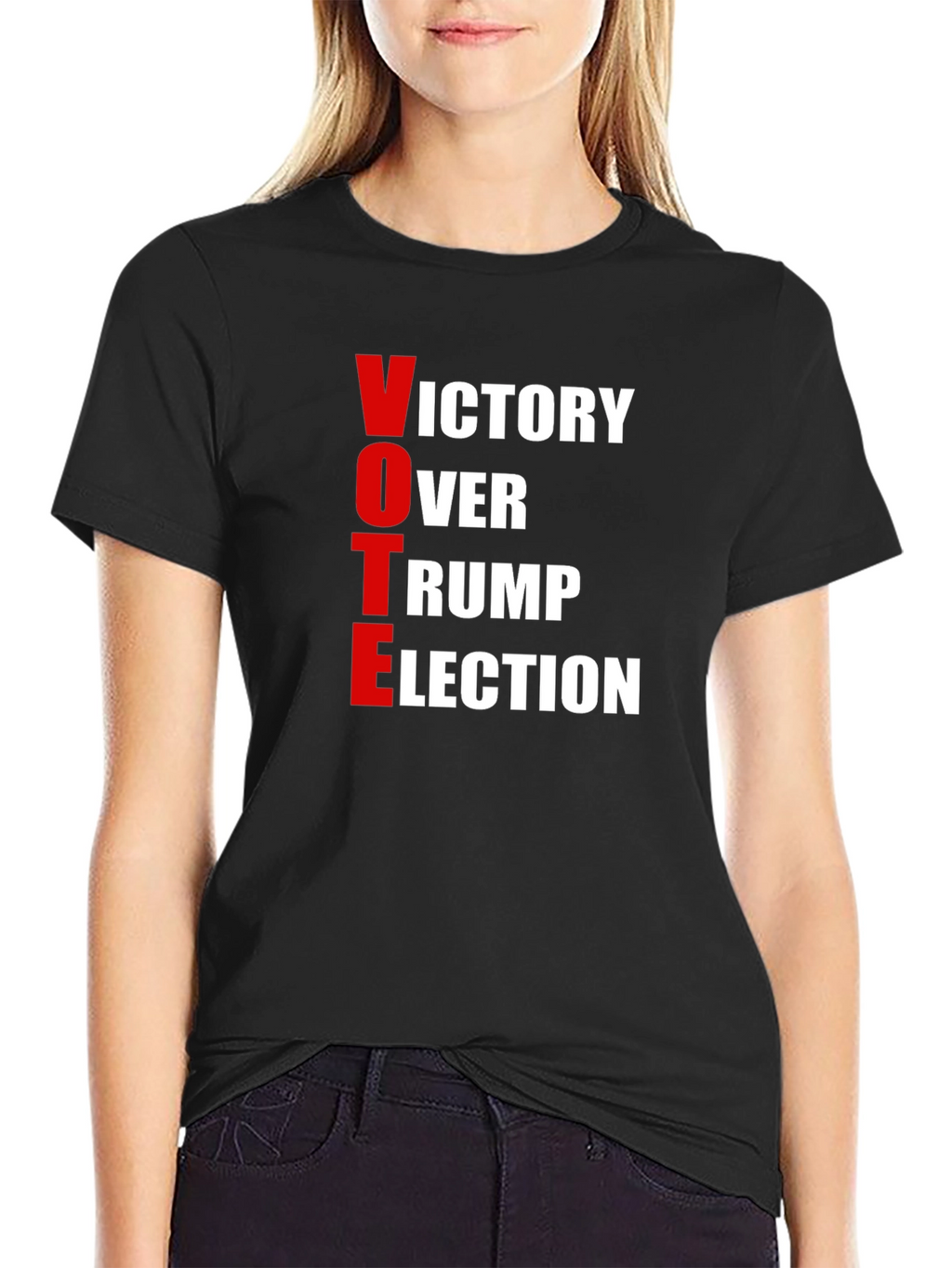 Vote Over Trump Election Graphic Tee