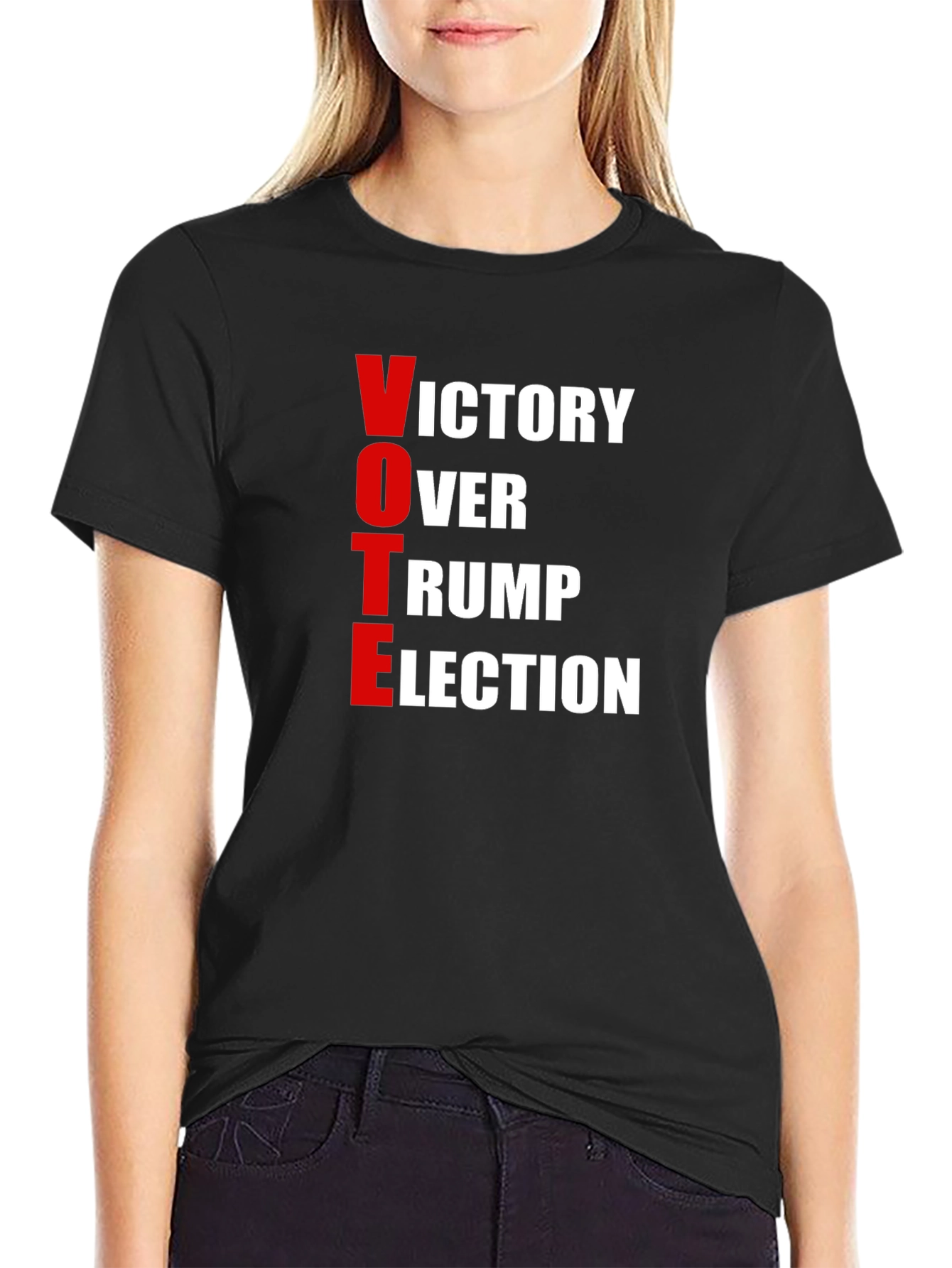 Vote Over Trump Election Graphic Tee