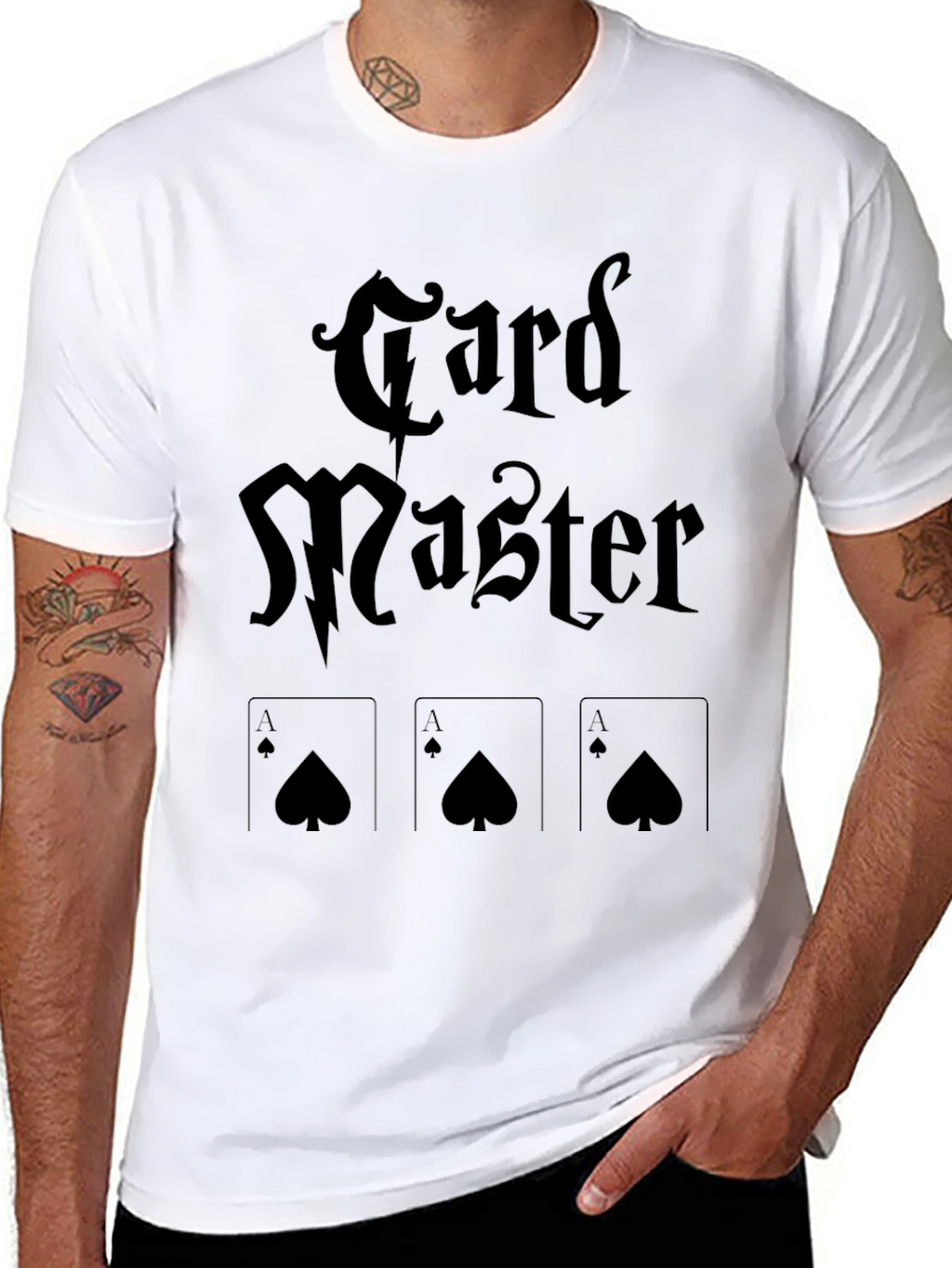 Card Master Ace Spade T-Shirt