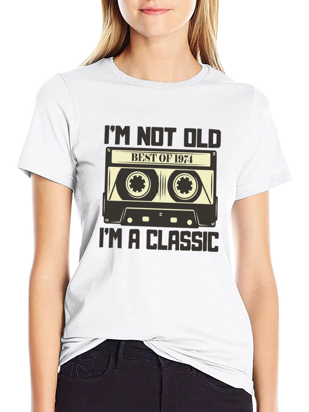 Classic 1974 Cassette Tape Graphic Tee