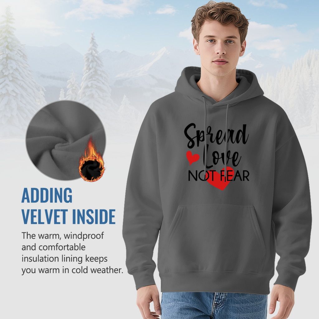 Valentine Love Hoodie - Artistic Expression Graphic Pullover #0496
