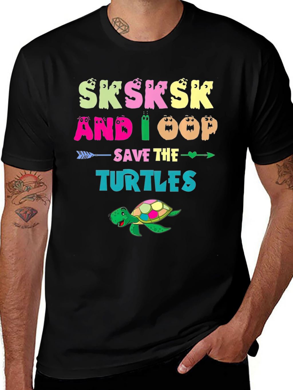 Save The Turtles Sksksk T-Shirt