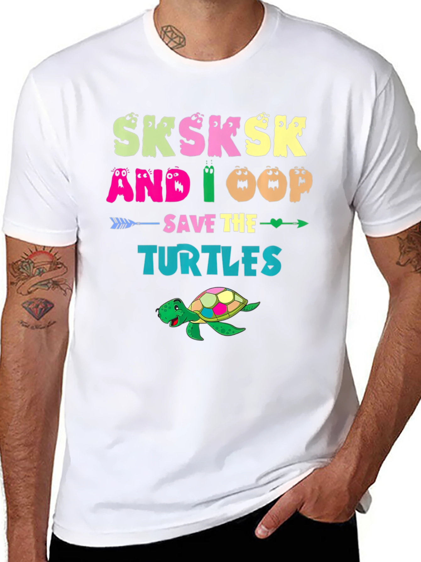 Save The Turtles Sksksk T-Shirt