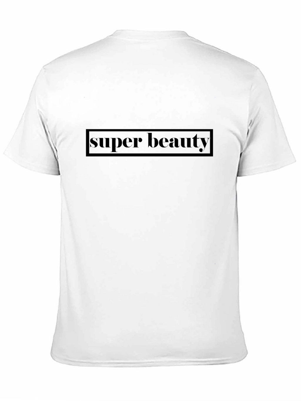 Super Beauty Black Graphic T-Shirt