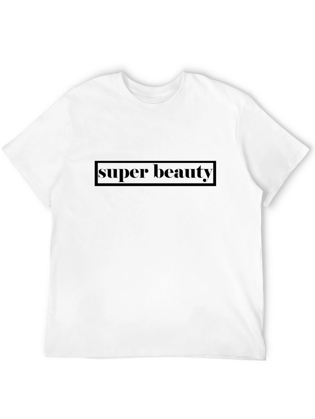 Super Beauty Black Graphic T-Shirt