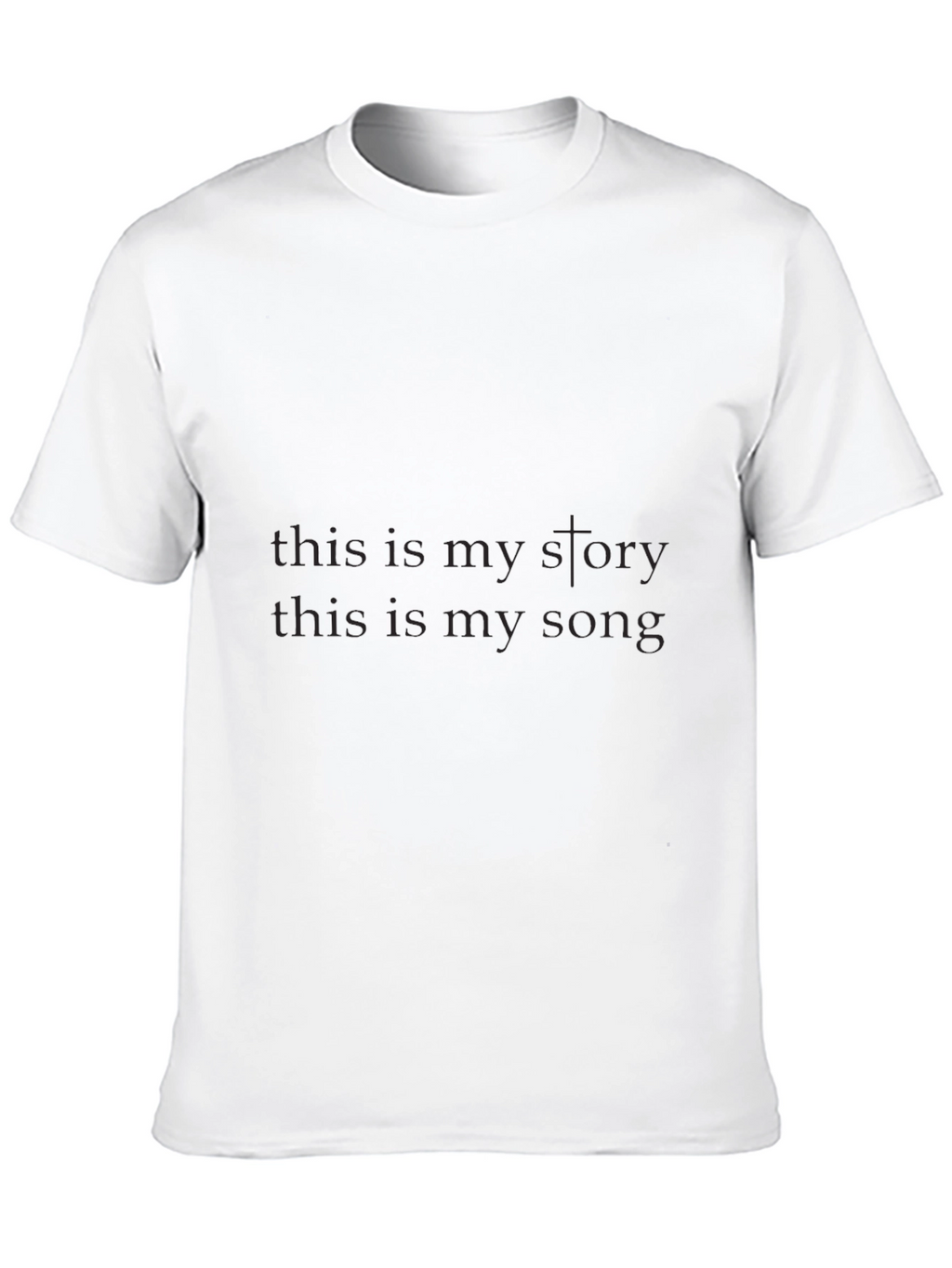 Classic Black T-Shirt: This is My Story