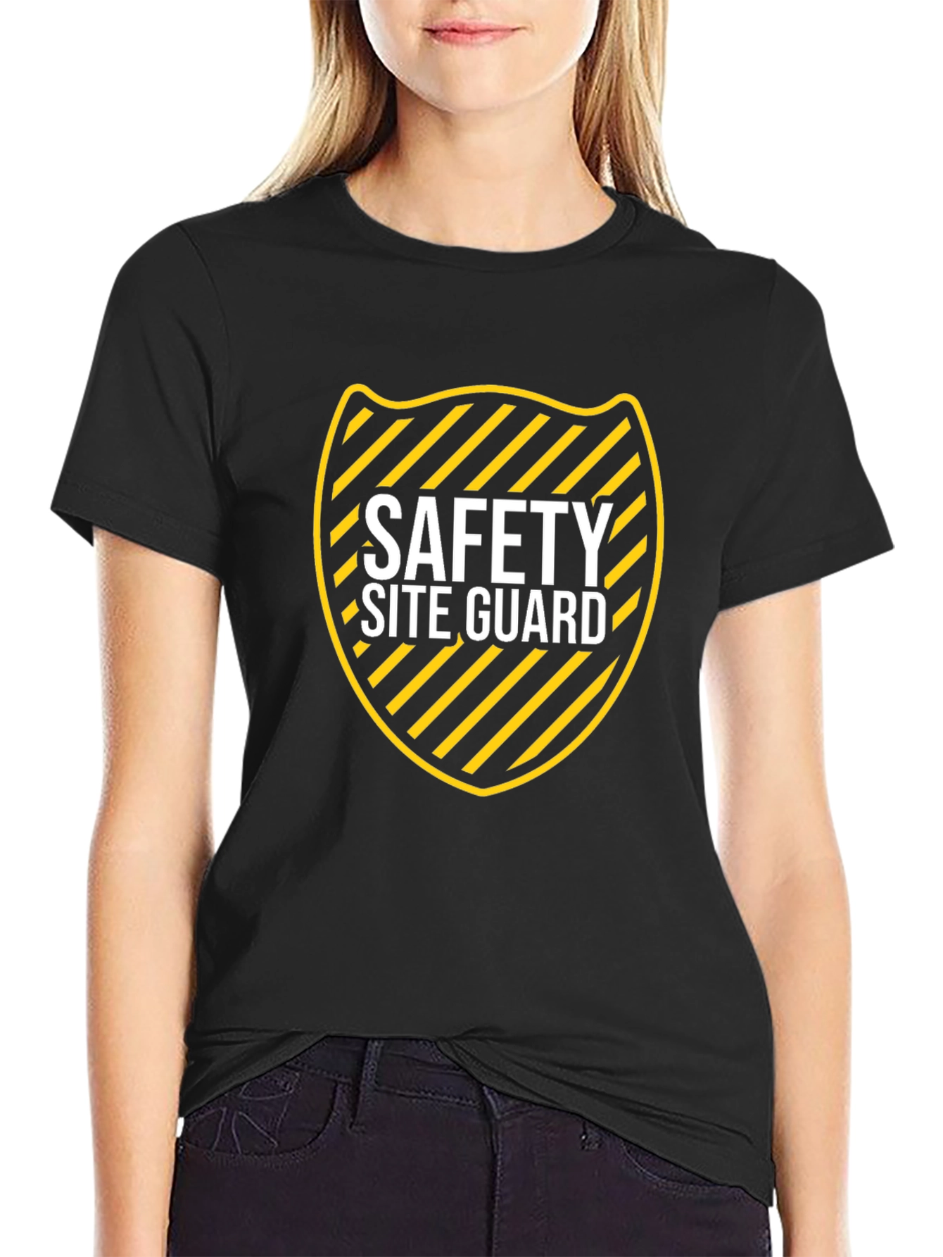 Safety Site Guard Black T-Shirt
