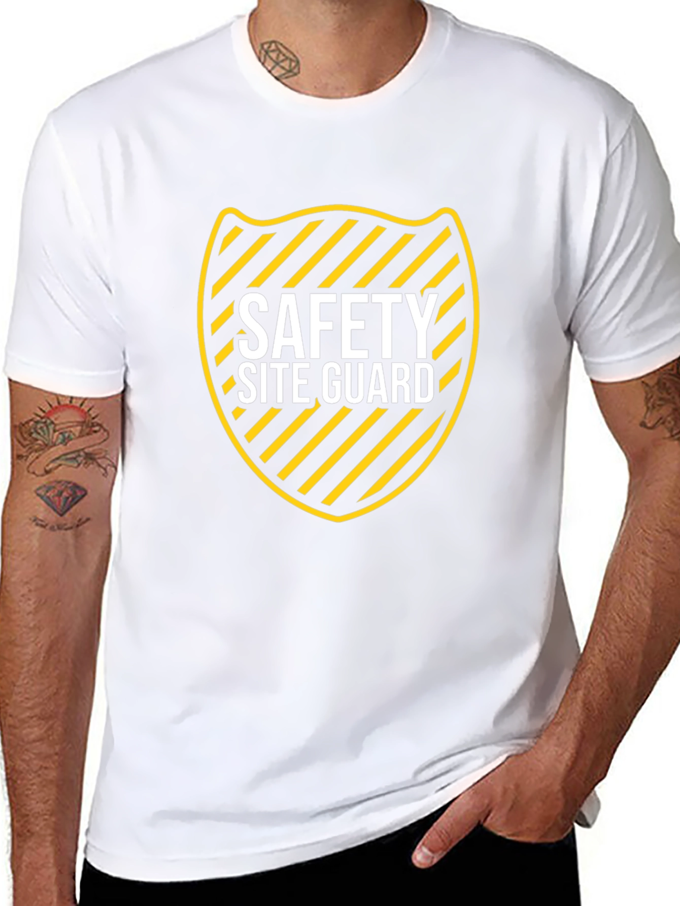 Safety Site Guard Black T-Shirt