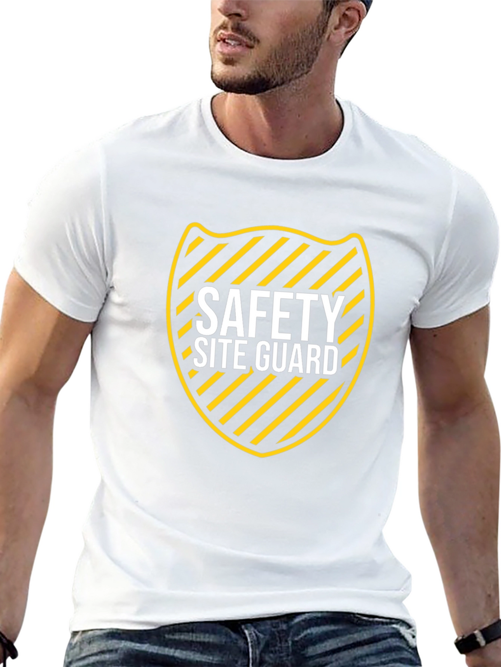 Safety Site Guard Black T-Shirt