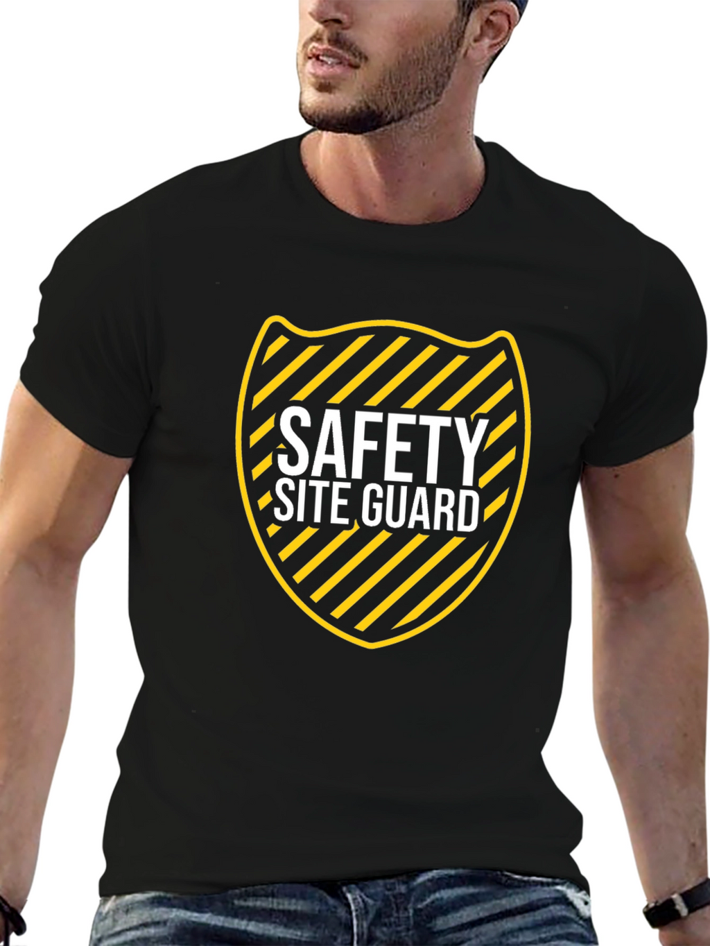 Safety Site Guard Black T-Shirt