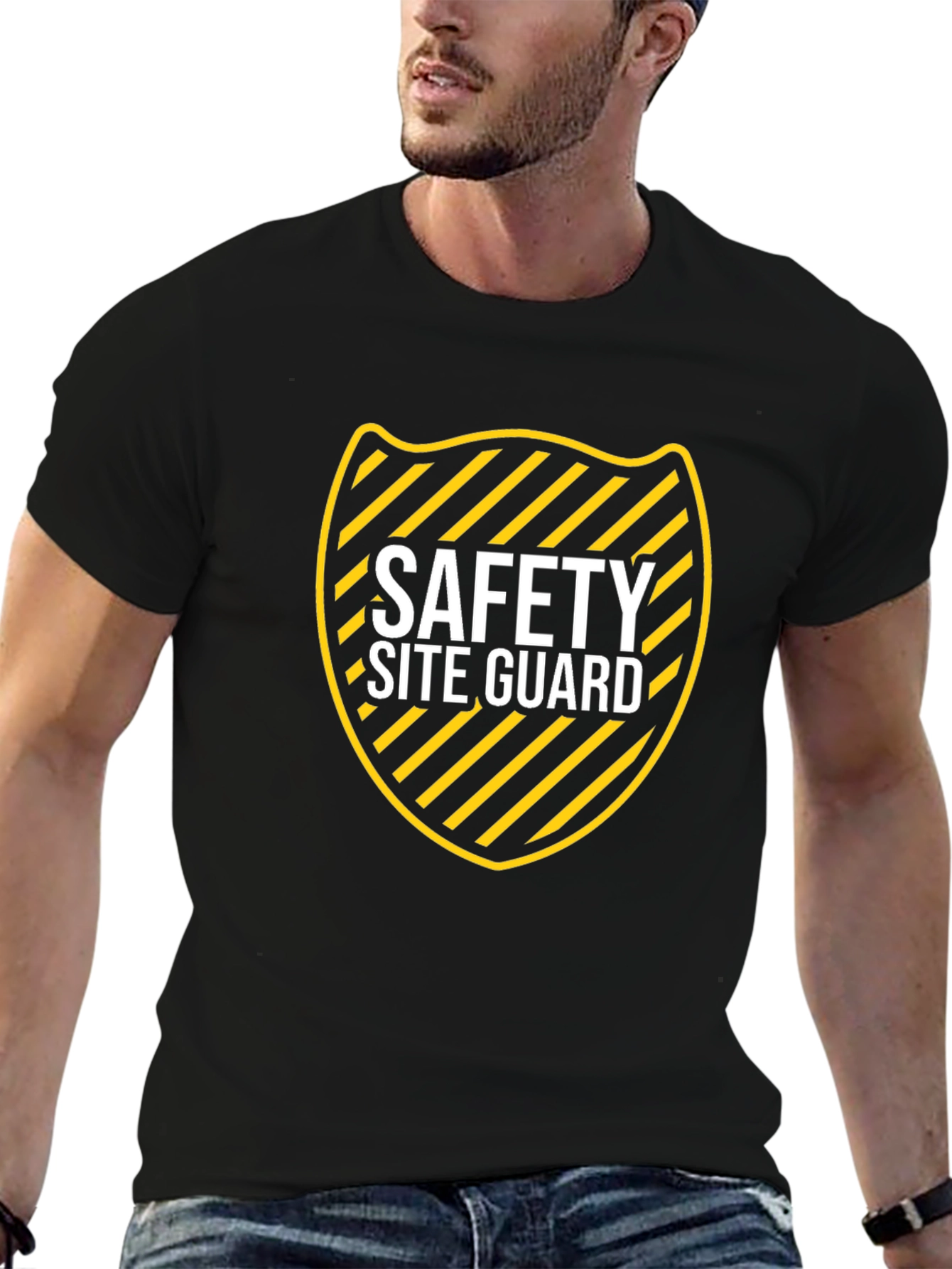 Safety Site Guard Black T-Shirt