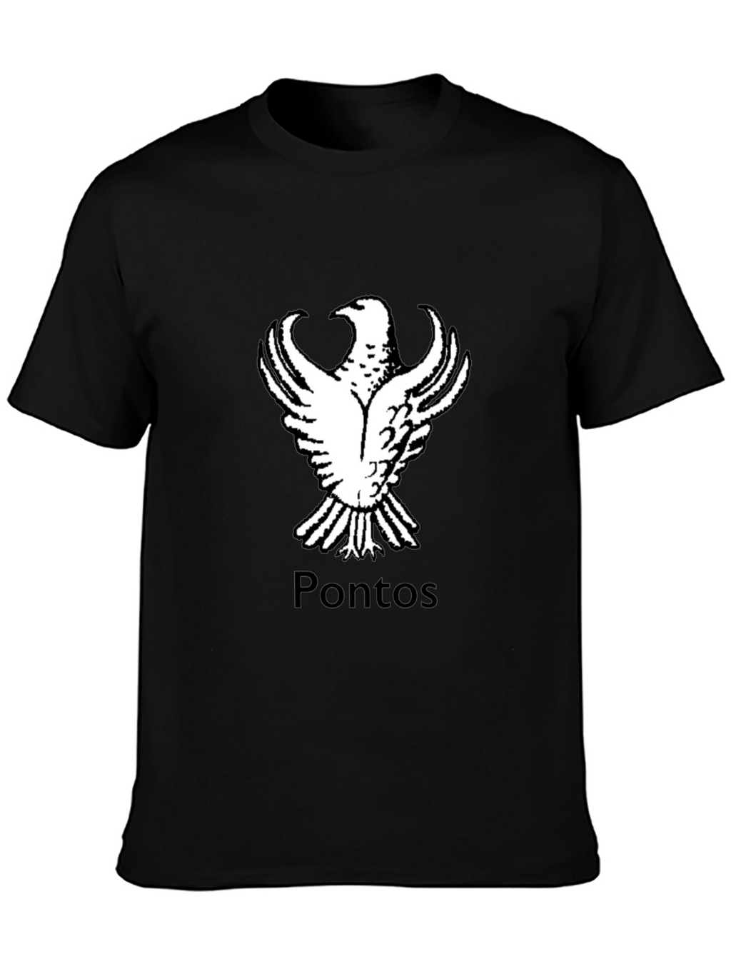 PONTOS Eagle T-Shirt - Black