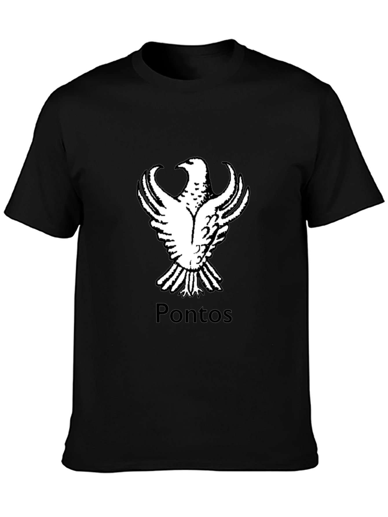 PONTOS Eagle T-Shirt - Black