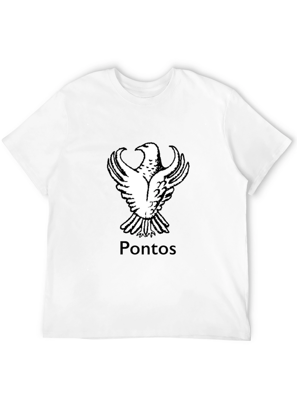 PONTOS Eagle T-Shirt - Black