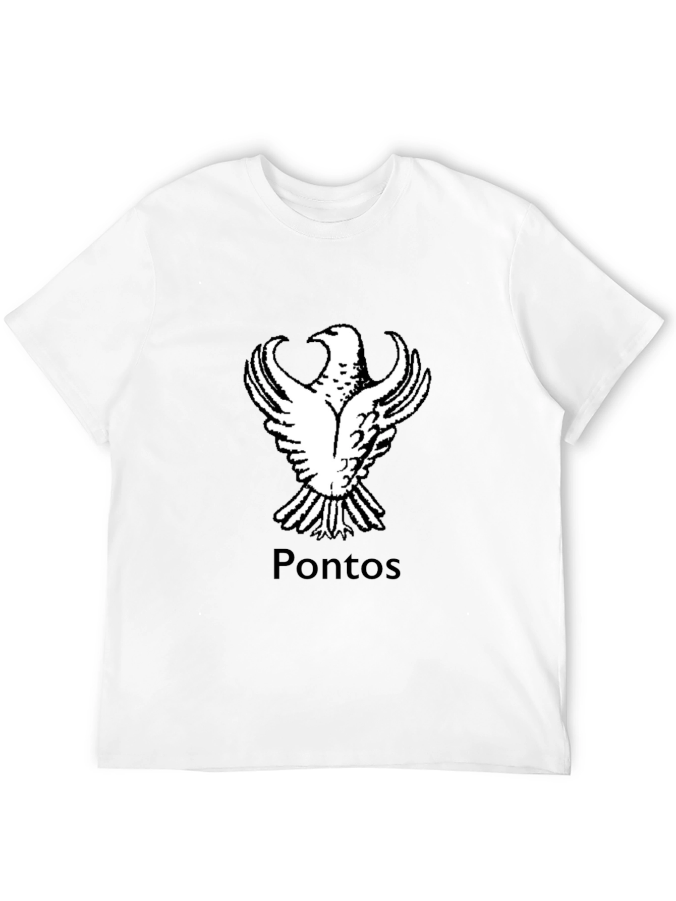 PONTOS Eagle T-Shirt - Black