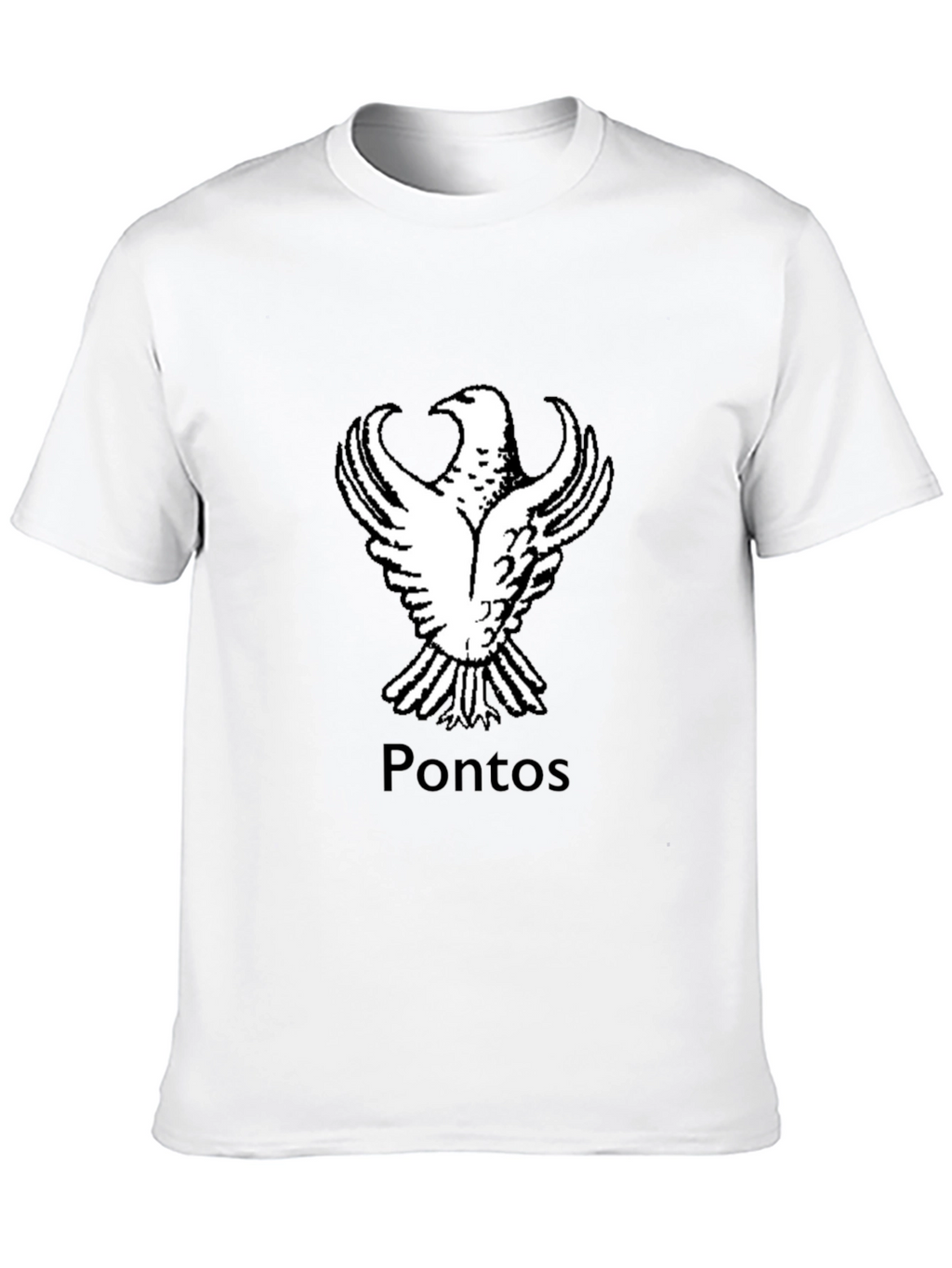 PONTOS Eagle T-Shirt - Black