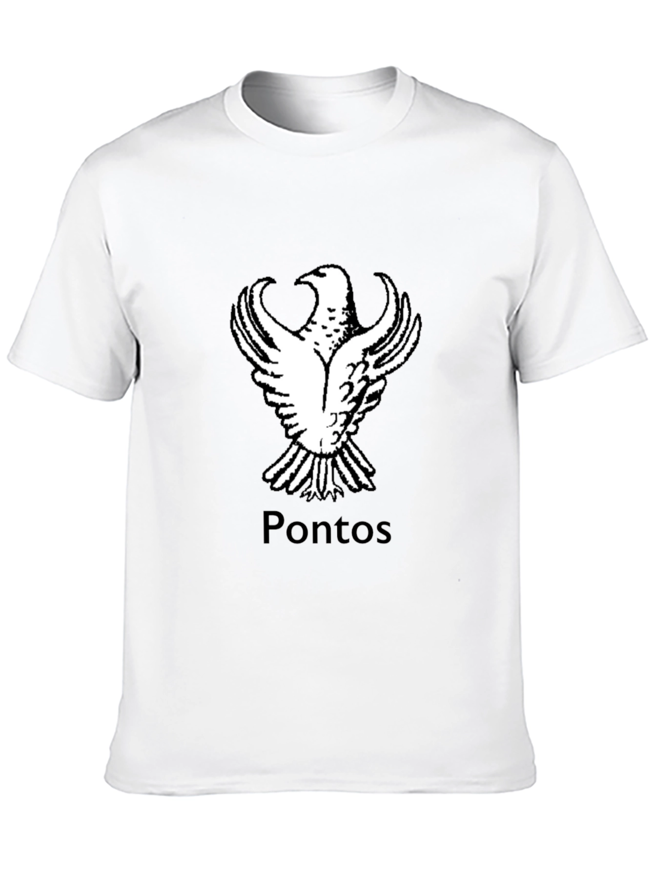 PONTOS Eagle T-Shirt - Black