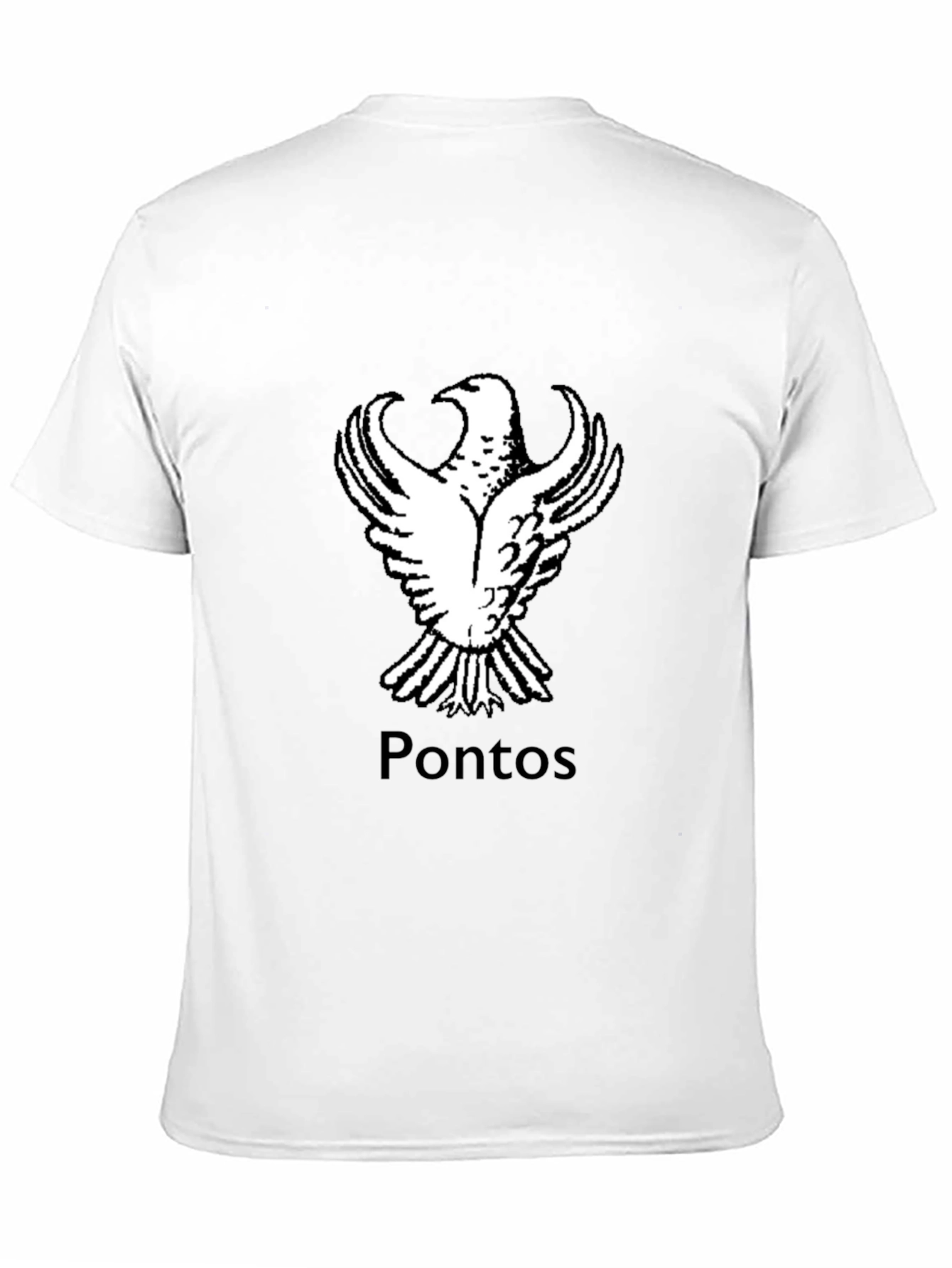 PONTOS Eagle T-Shirt - Black