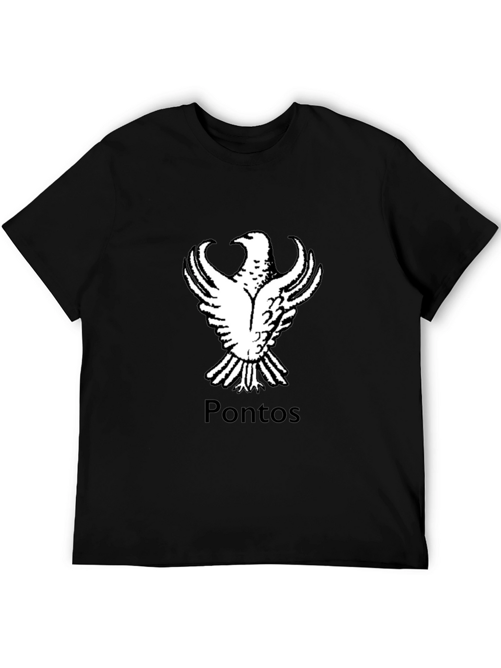 PONTOS Eagle T-Shirt - Black