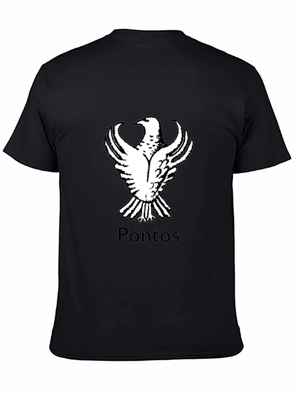PONTOS Eagle T-Shirt - Black