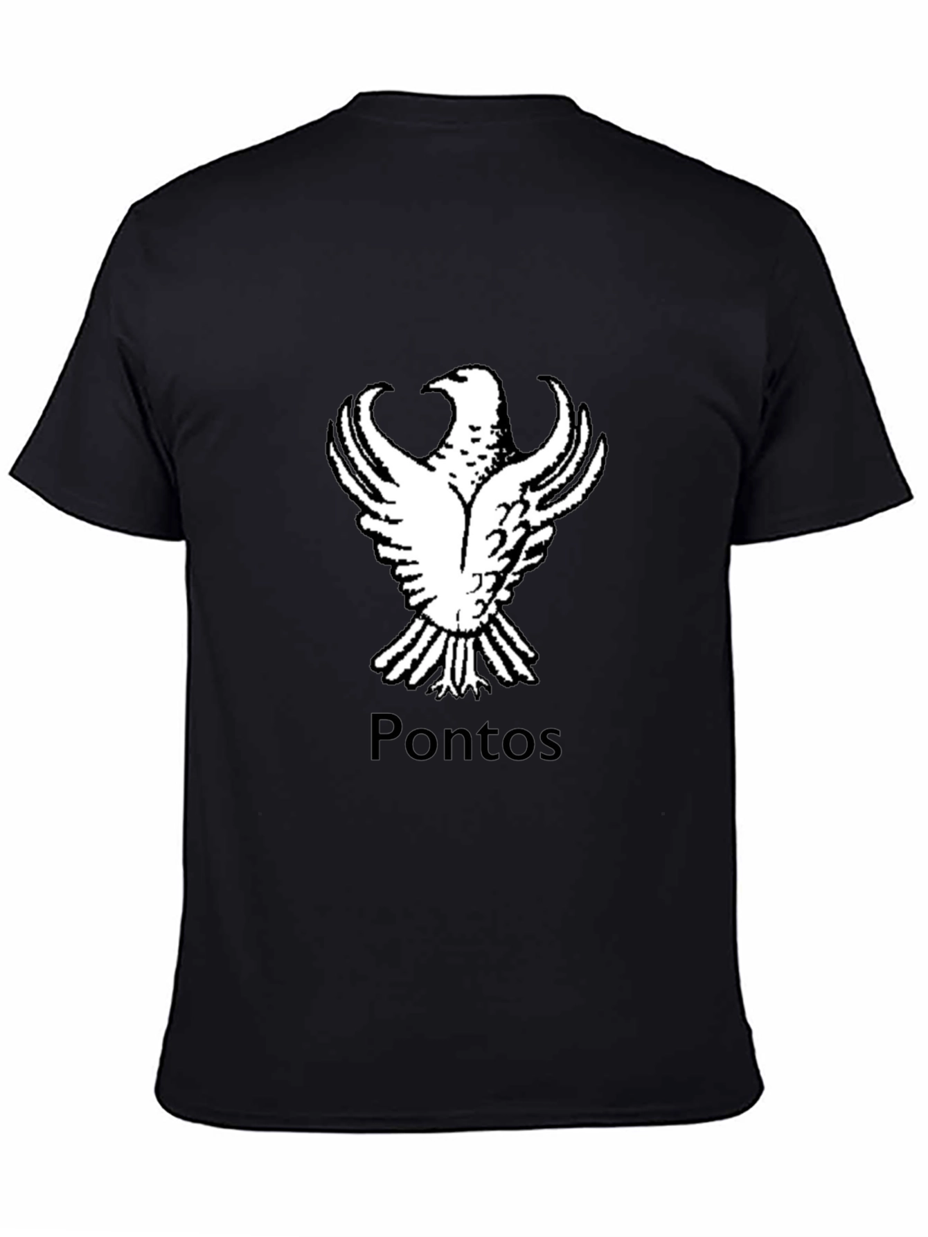 PONTOS Eagle T-Shirt - Black
