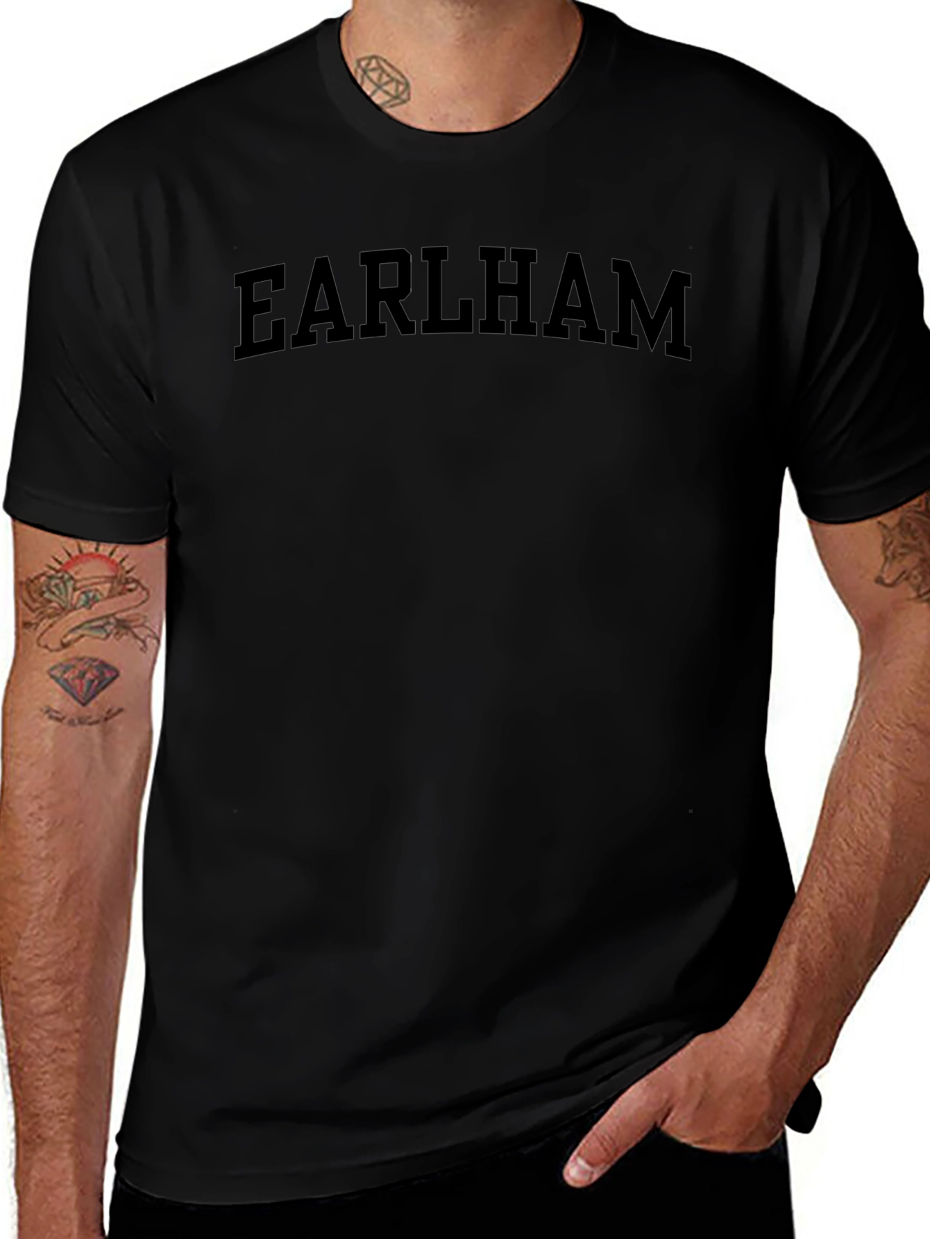 Earlham Graphic Tee - Classic College Style
