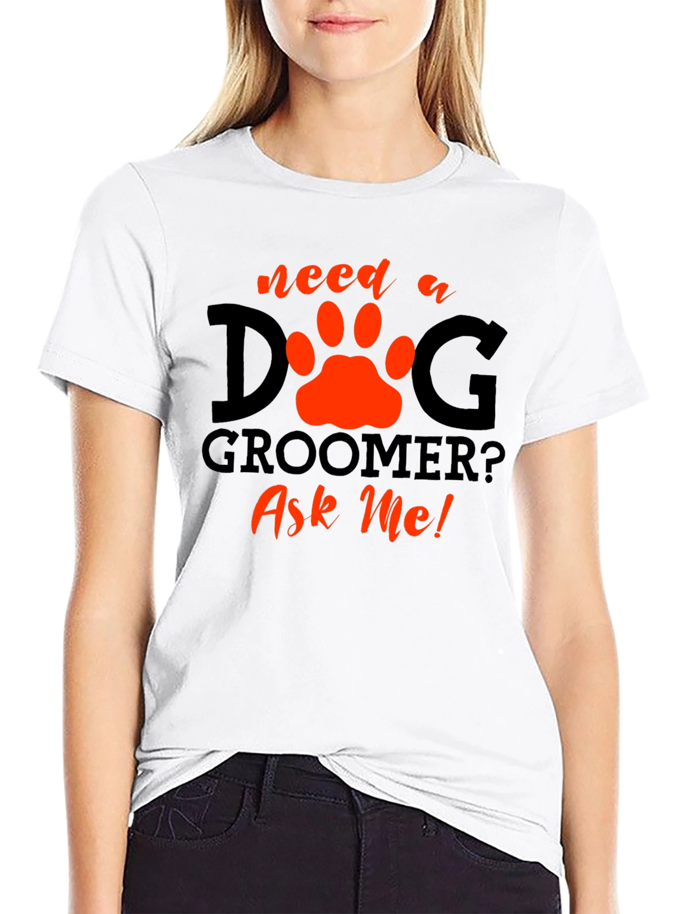 Dog Groomer T-Shirt - Ask Me!