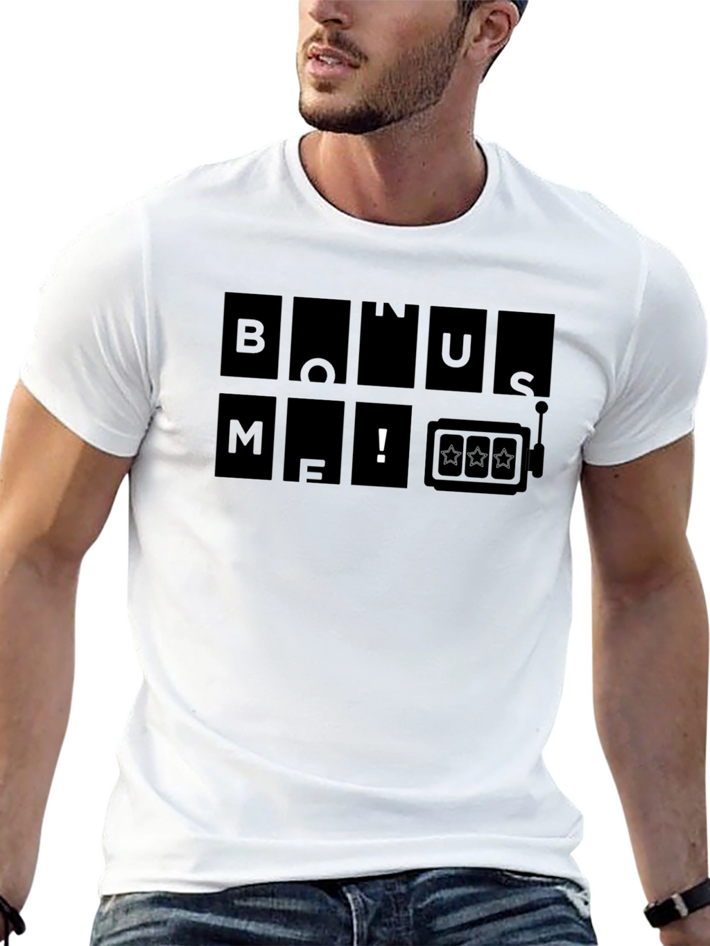 Bonus Meme T-Shirt - Black Graphic Tee