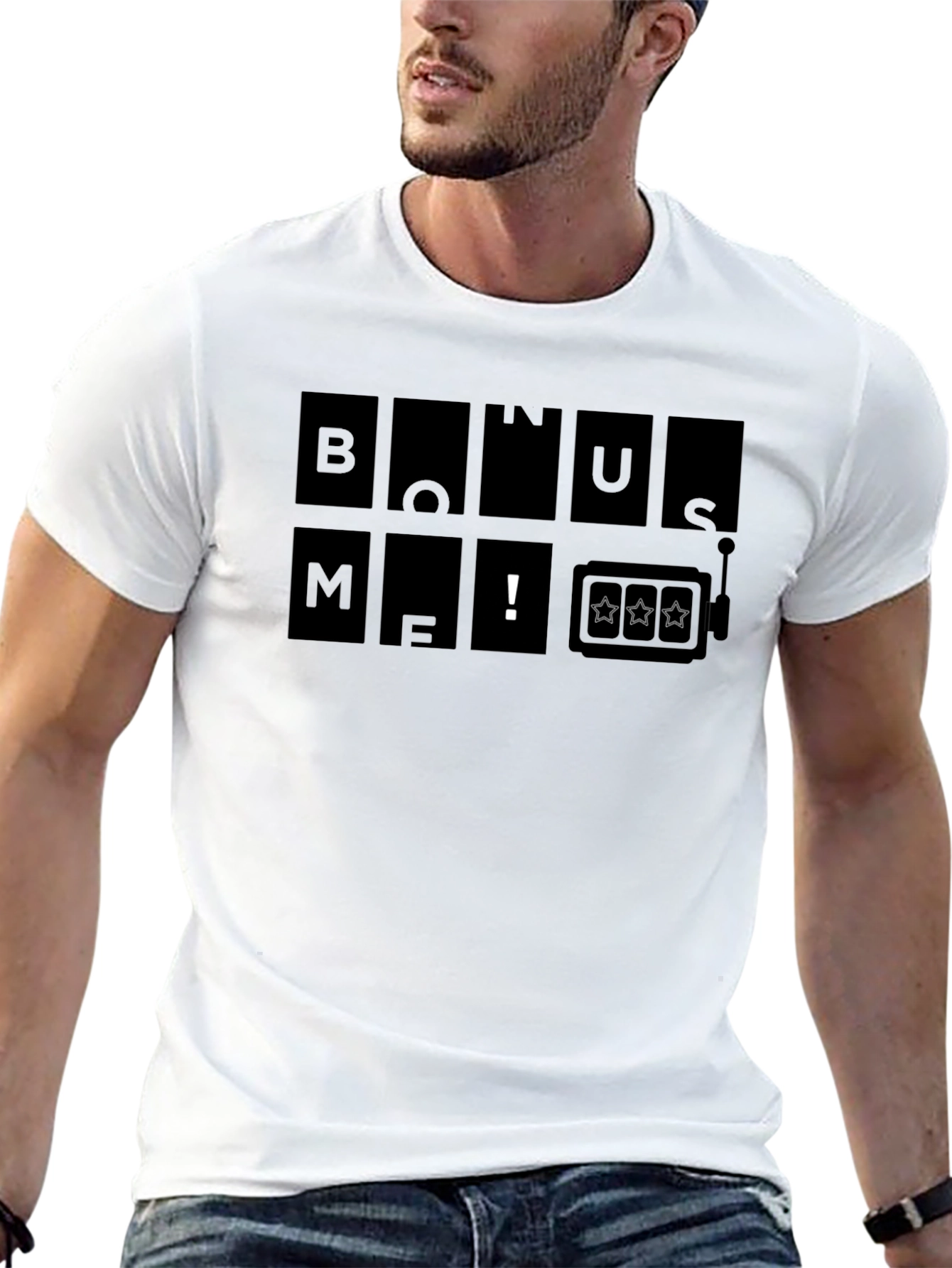 Bonus Meme T-Shirt - Black Graphic Tee