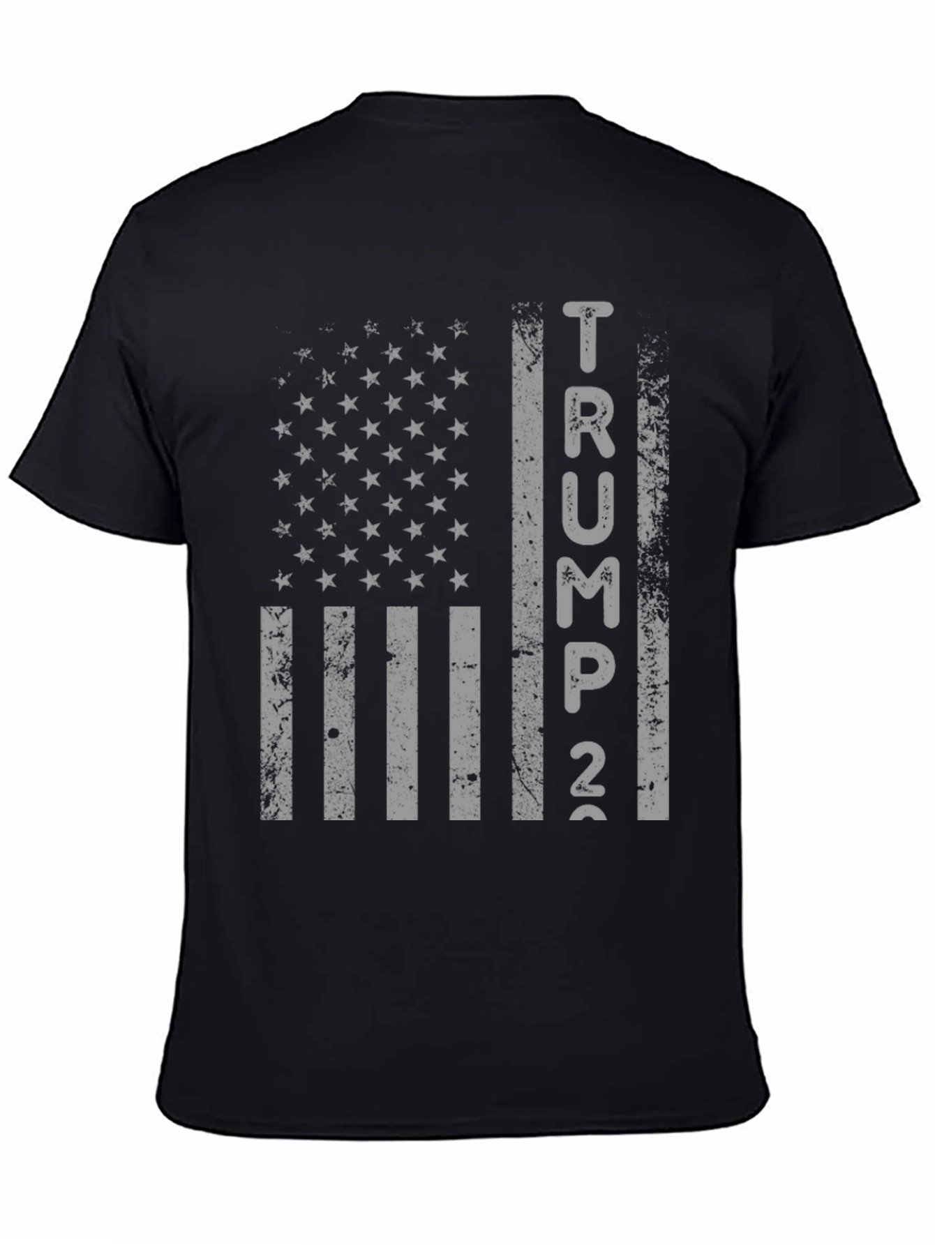 Trump 2024 American Flag Graphic T-Shirt