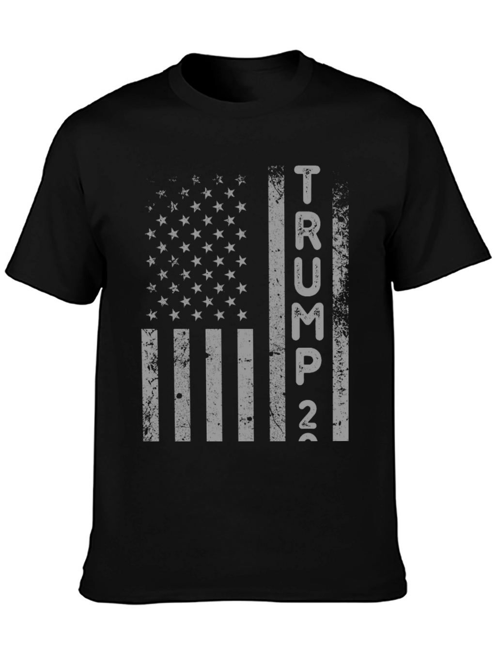 Trump 2024 American Flag Graphic T-Shirt