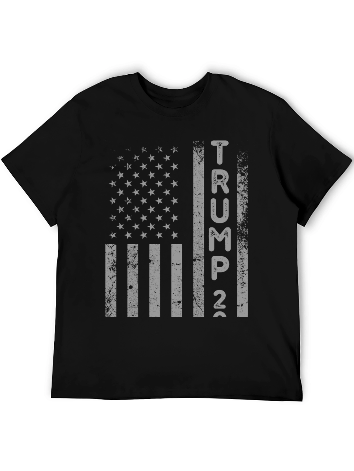 Trump 2024 American Flag Graphic T-Shirt