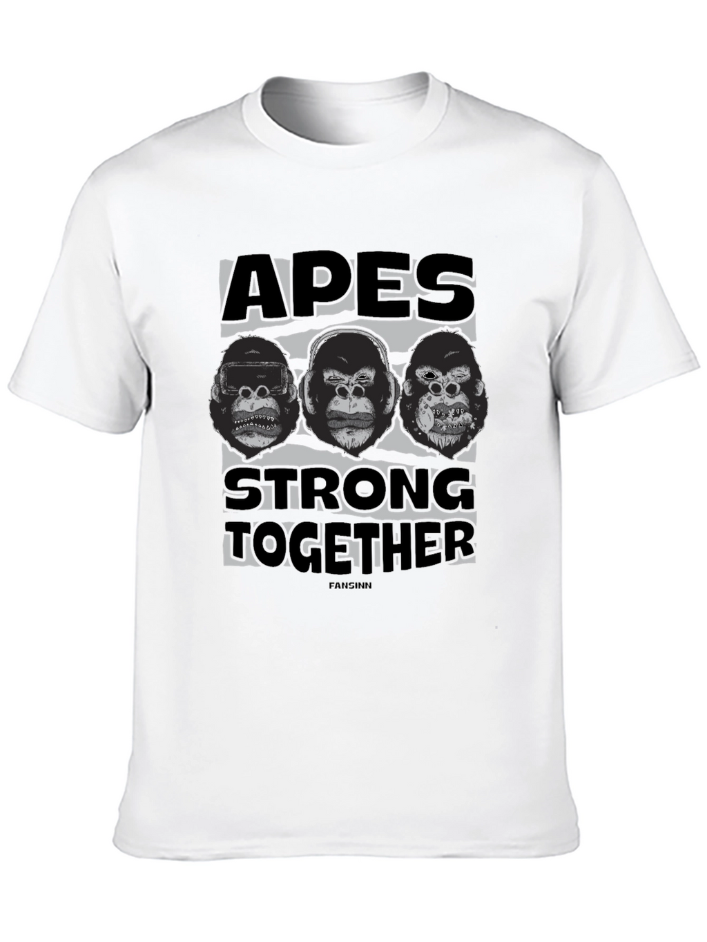 Apes Strong Together Graphic T-Shirt