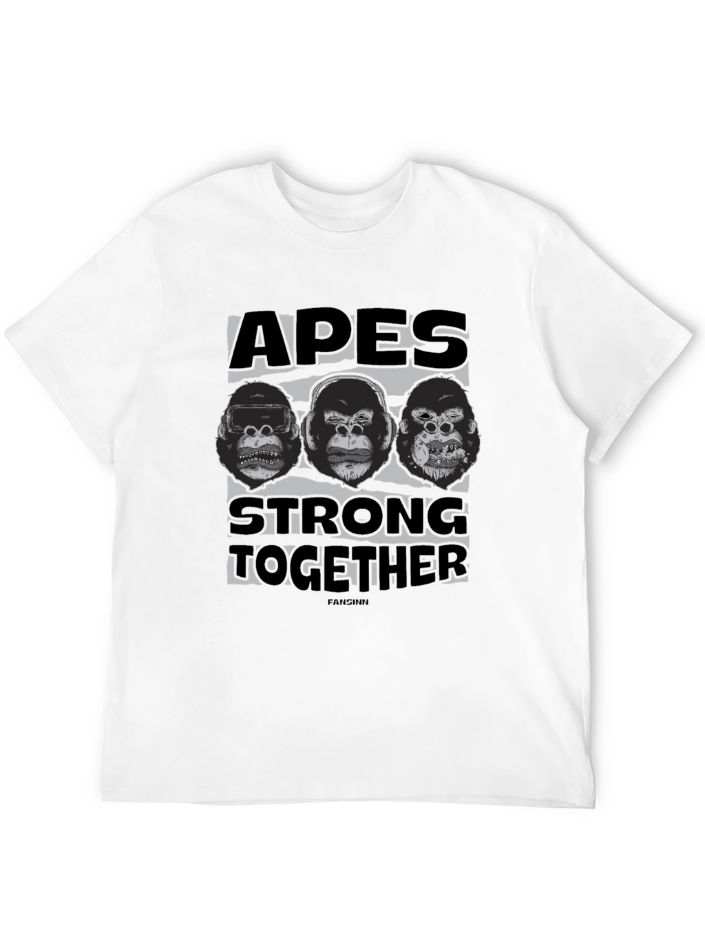 Apes Strong Together Graphic T-Shirt
